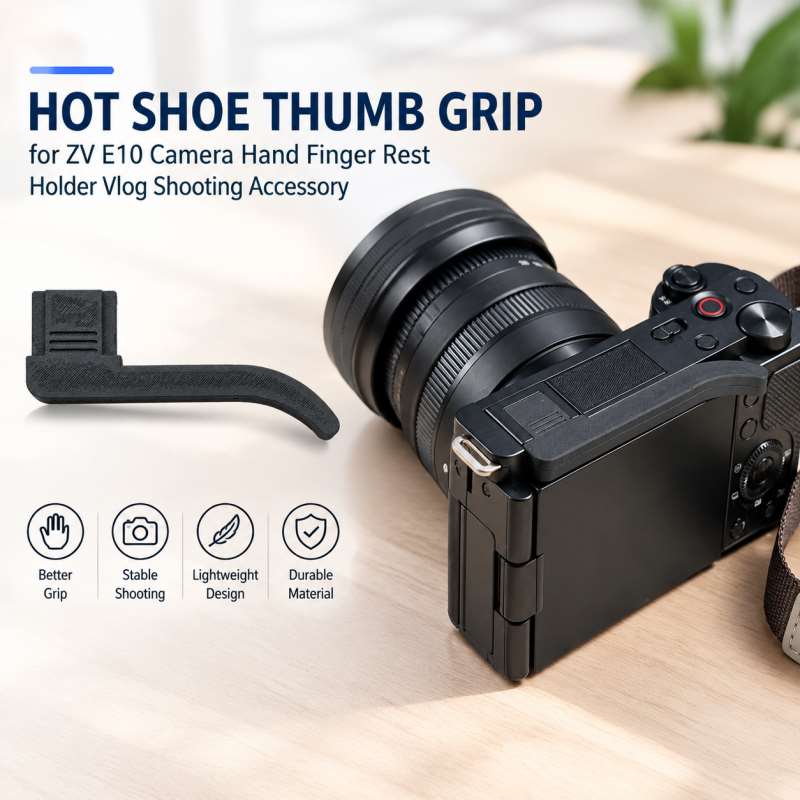 Sony Camera Zv-E10 - Hot Shoe Thumb Grip voor ZV