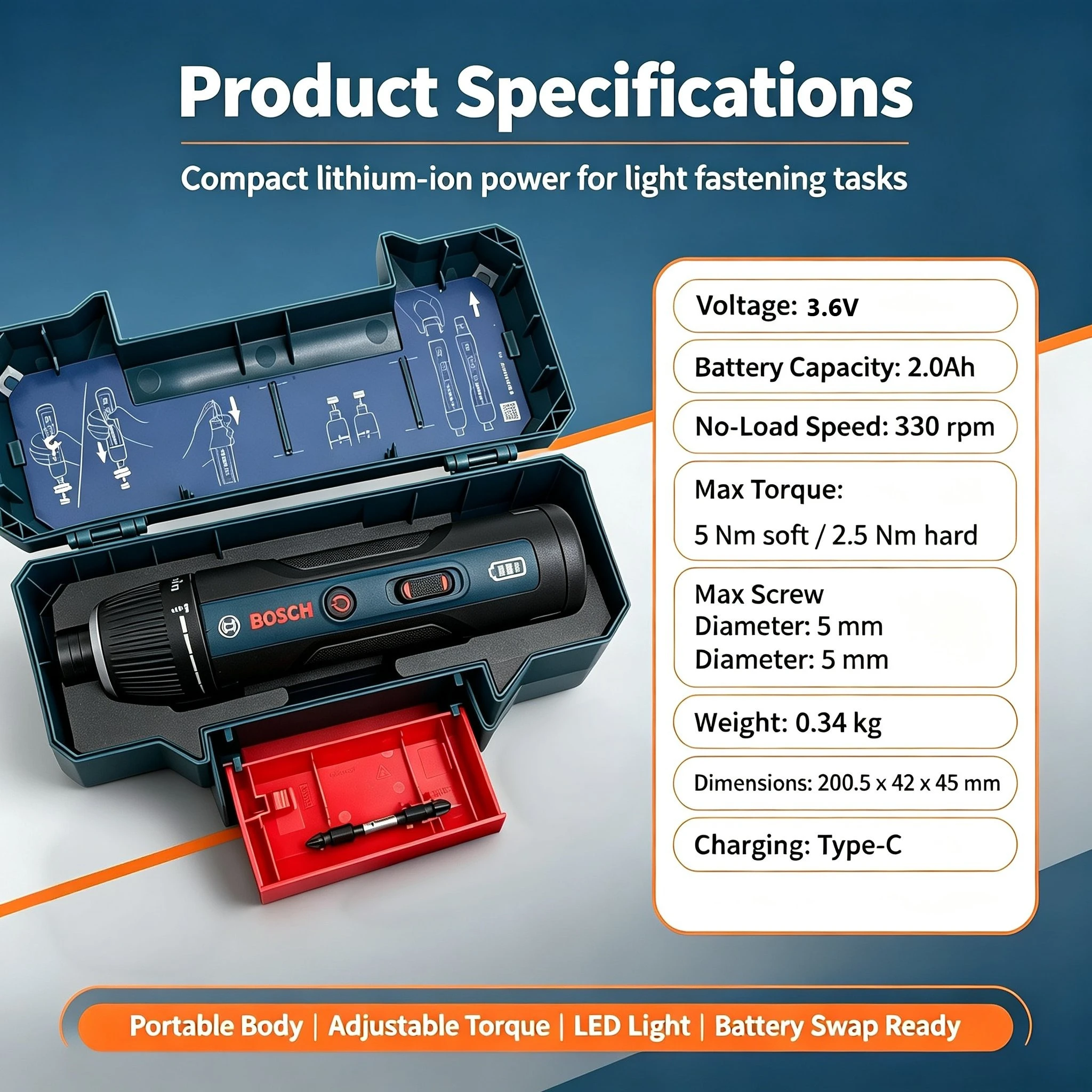 Bosch GSD4V-5 3,6V draadloze e - Electronics Repair Tools recensie en prijs